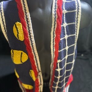 Vintage Belle pointe at the club tennis sweater-size L-ID #252